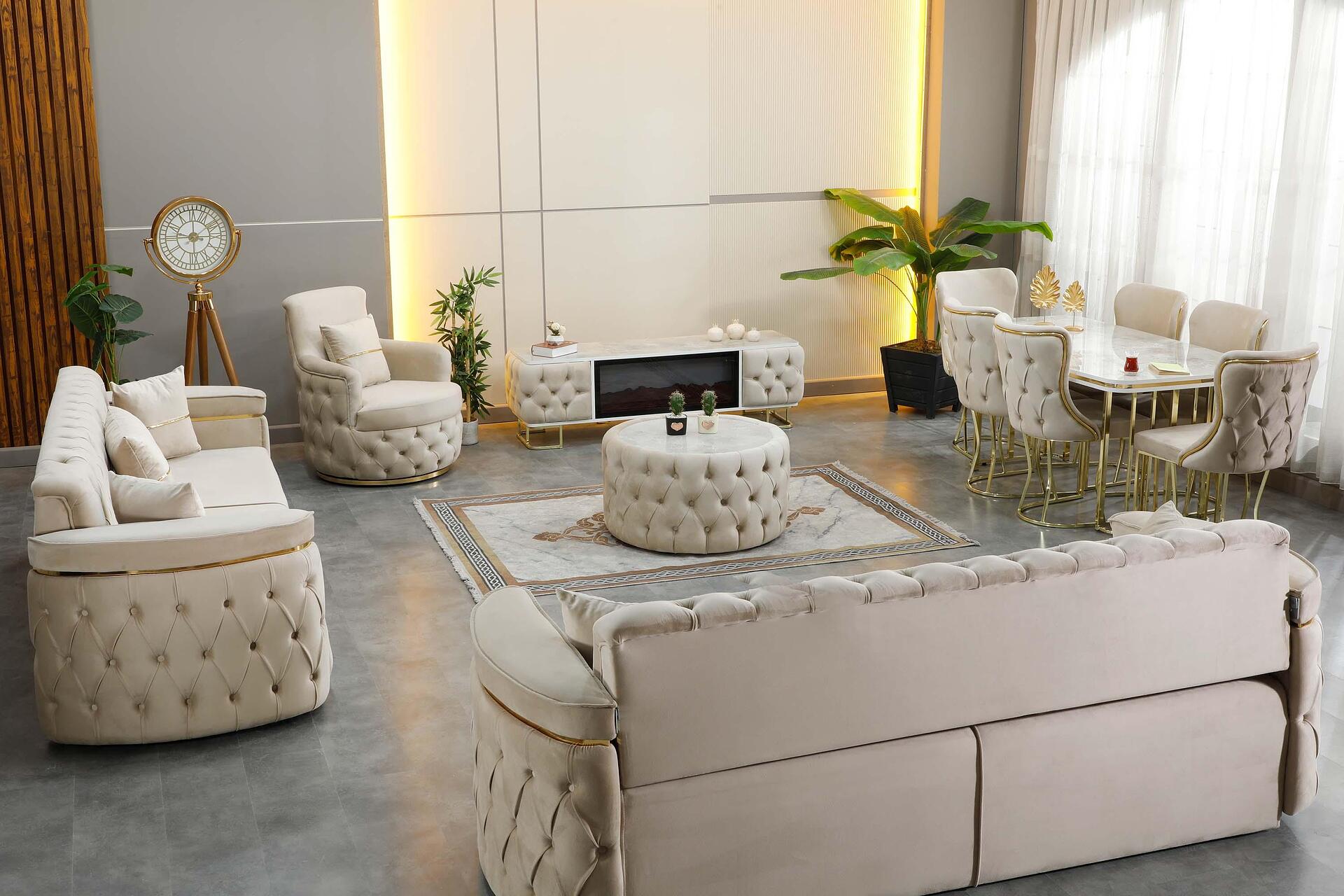 Комплект: Съвършена хармония между комфорт, стил и класа.